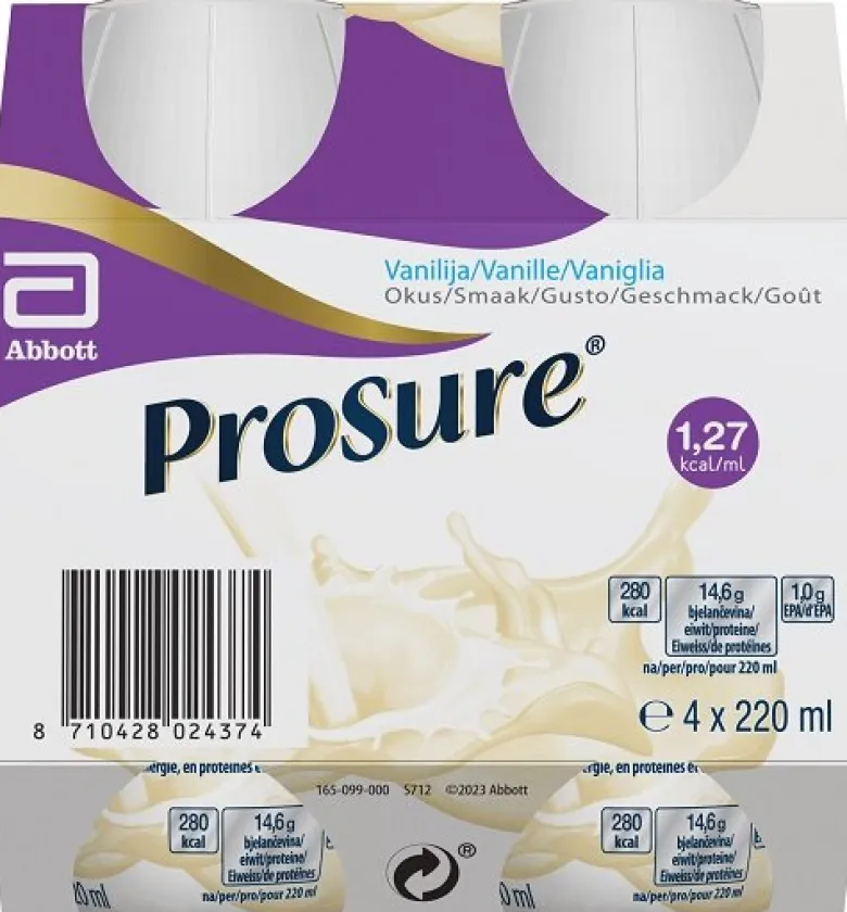 Abbott ProSure Gusto Vaniglia 4x220ml