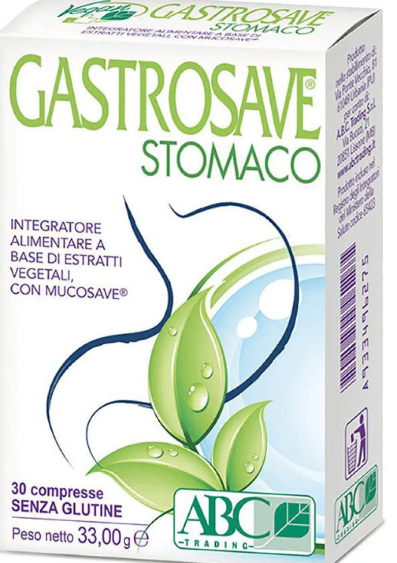 ABC Gastrosave stomaco integratore apparato digerente 30 compresse