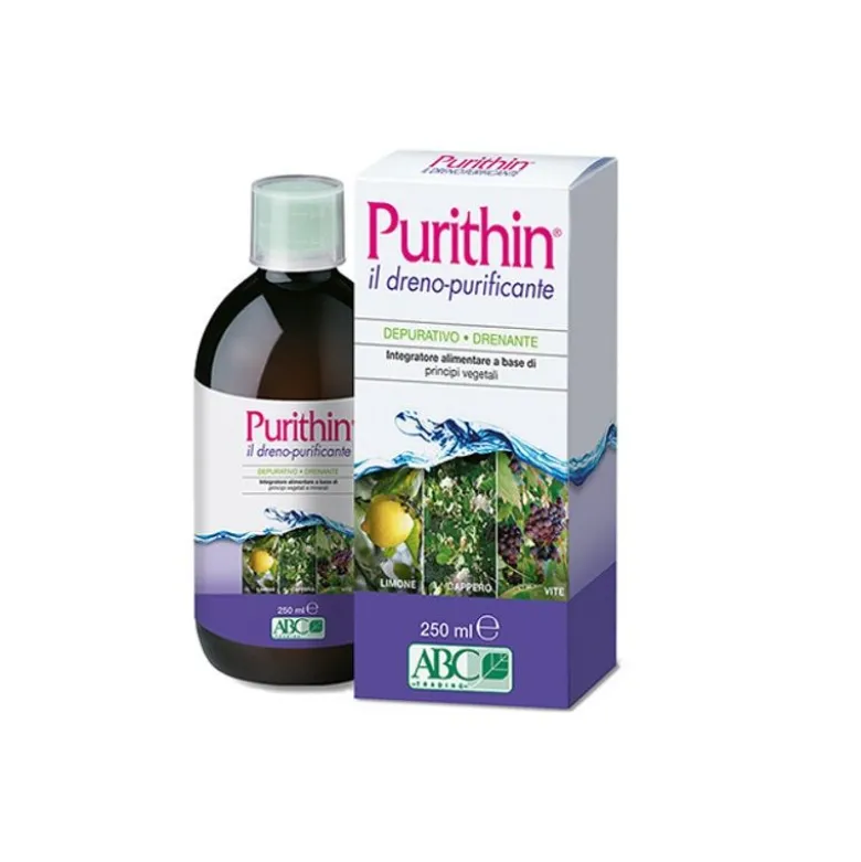 ABC Trading Purithin integratore alimentare depurativo e drenante 250ml