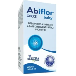 Abiflor Baby integratore alimentare di probiotici gocce 5ml