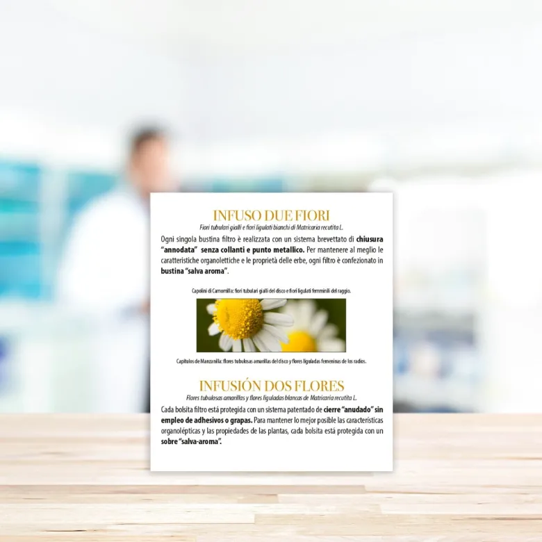 Aboca Camomilla Due Fiori 20 Filtri