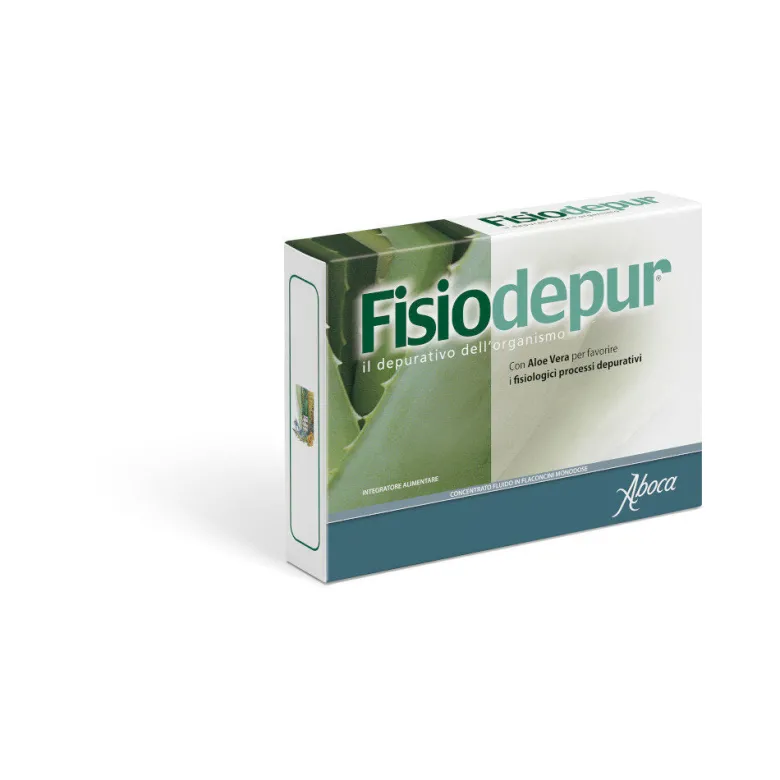Aboca Fisiodepur integratore alimentare depurativo 10 flaconcini