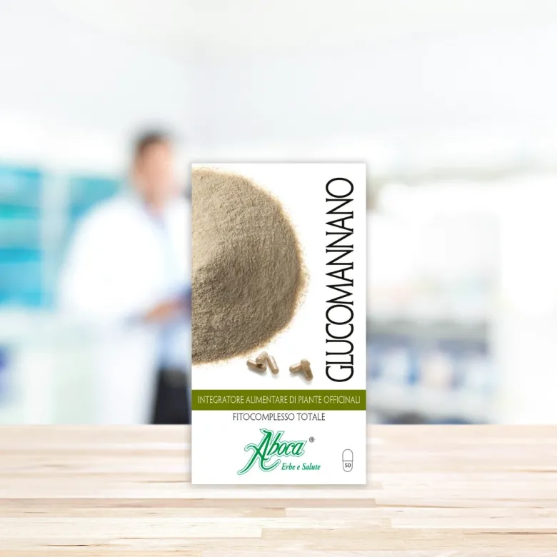 Aboca Glucomannano Fitocomplesso Totale 50 Opercoli