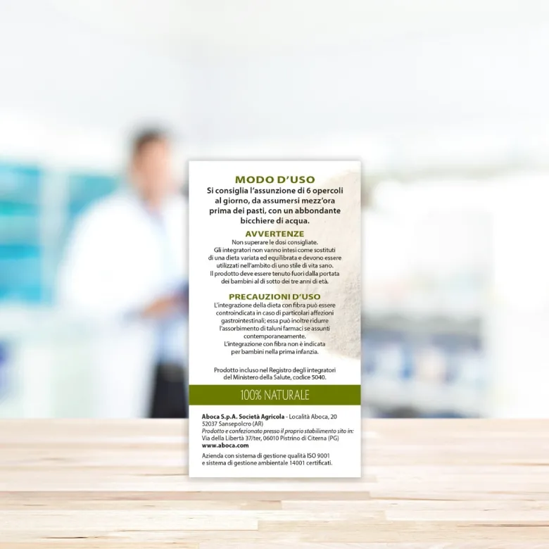 Aboca Glucomannano Fitocomplesso Totale 50 Opercoli