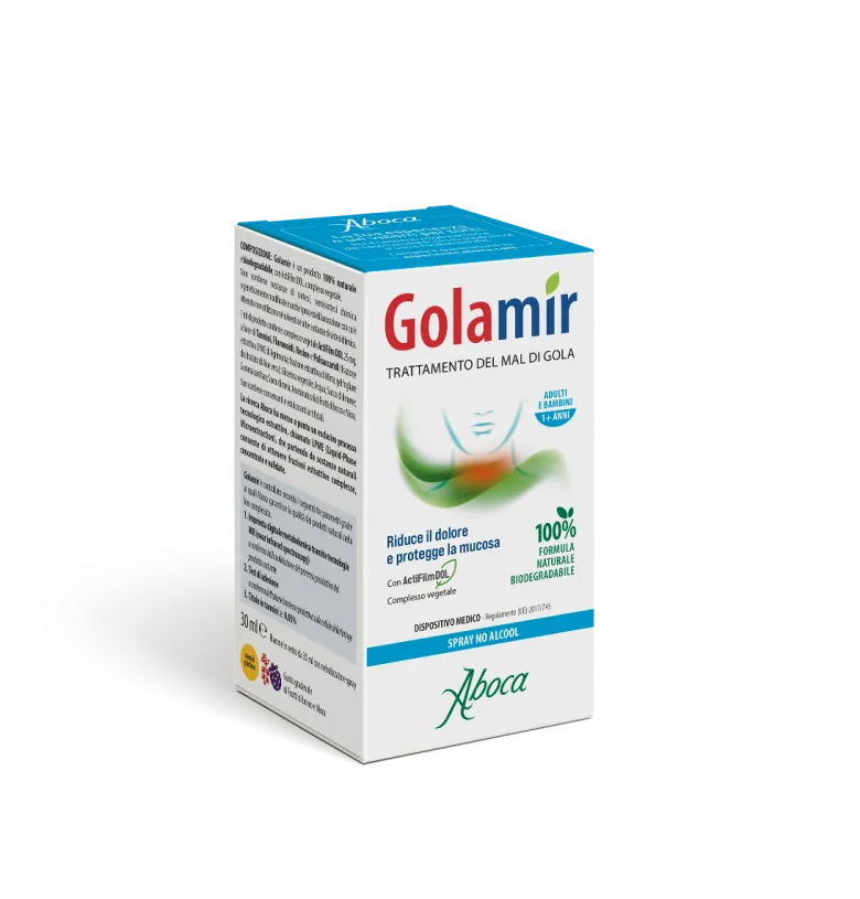Aboca Golamir Spray No Alcol 30ml