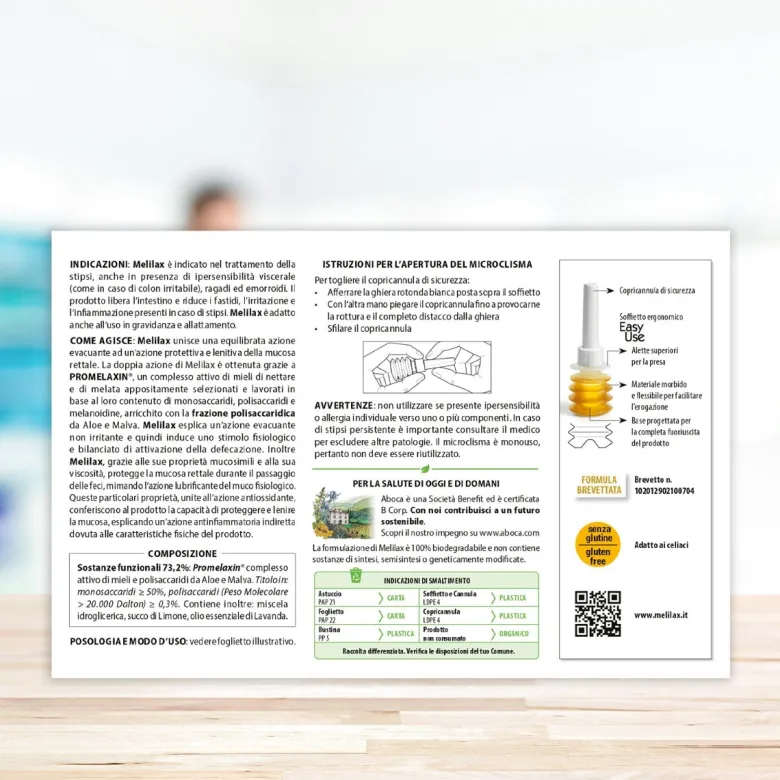 Aboca Melilax Adulti 6 Microclismi