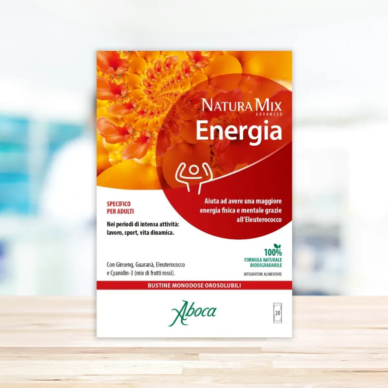 Aboca Natura Mix Advanced Energia 20 bustine