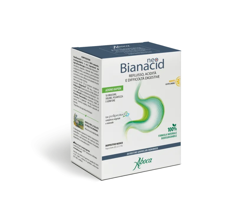 Aboca Neobianacid 20 Bustine Limone