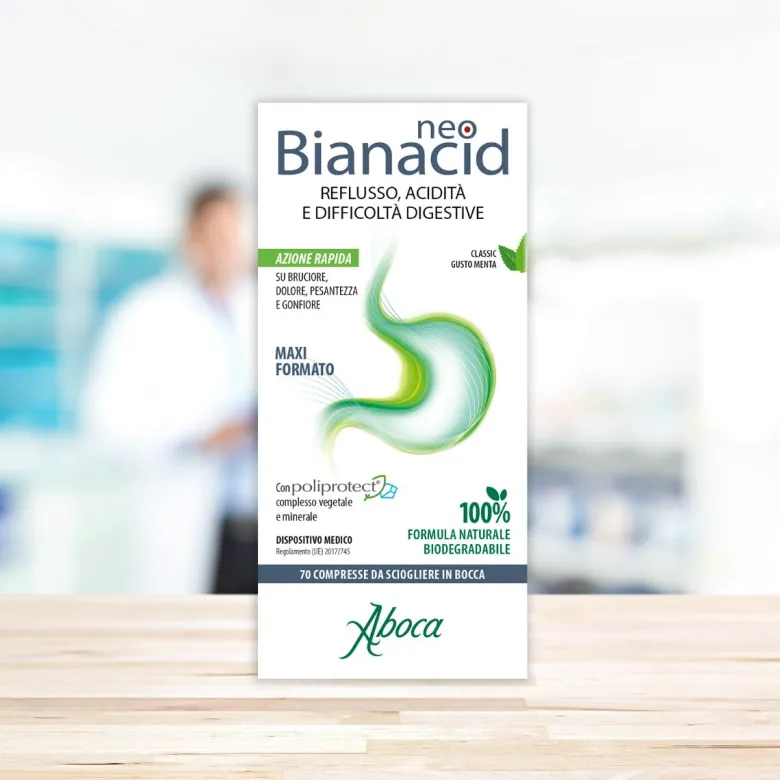 Aboca Neobianacid 70 Compresse Masticabili