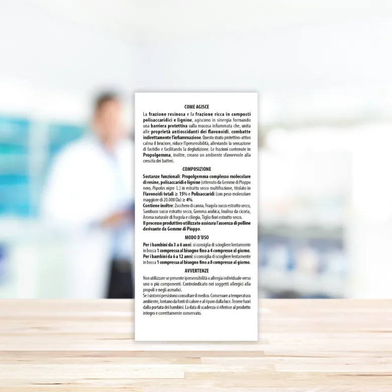 Aboca Propolgemma Bambini 45 Compresse Orosolubili