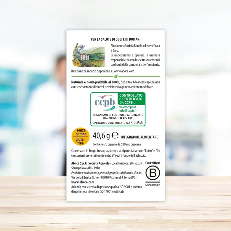 Aboca Sedivitax Advanced 70 Capsule