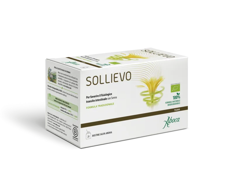 Aboca Sollievo Bio Tisana Benessere Naturale 20 Filtri 44g