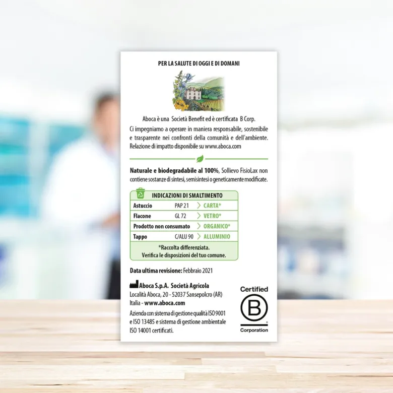 Aboca Sollievo Fisiolax 90 Compresse
