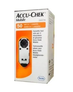 Accu-Chek Mobile 50 Test in 1 Cassetta per la misurazione della glicemia mic2
