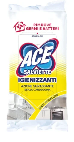 Ace Salviette Igienizzanti Sgrassanti 40 Pezzi