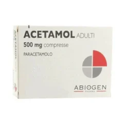 Acetamol Adulti paracetamolo 500 mg 20 compresse