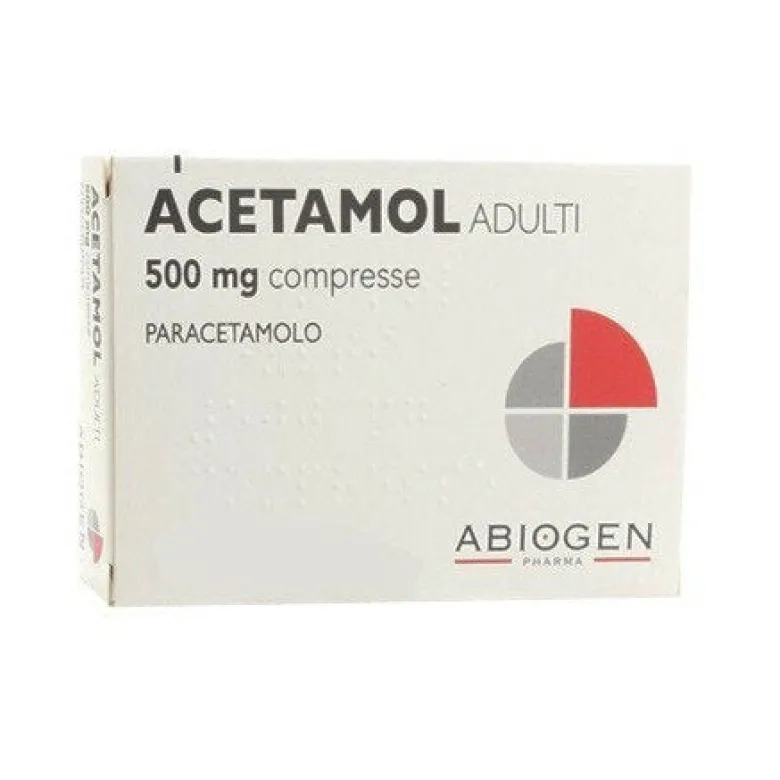 Acetamol Adulti paracetamolo 500 mg 20 compresse