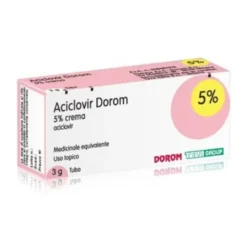 Aciclovir Dorom5% crema 3g tubo