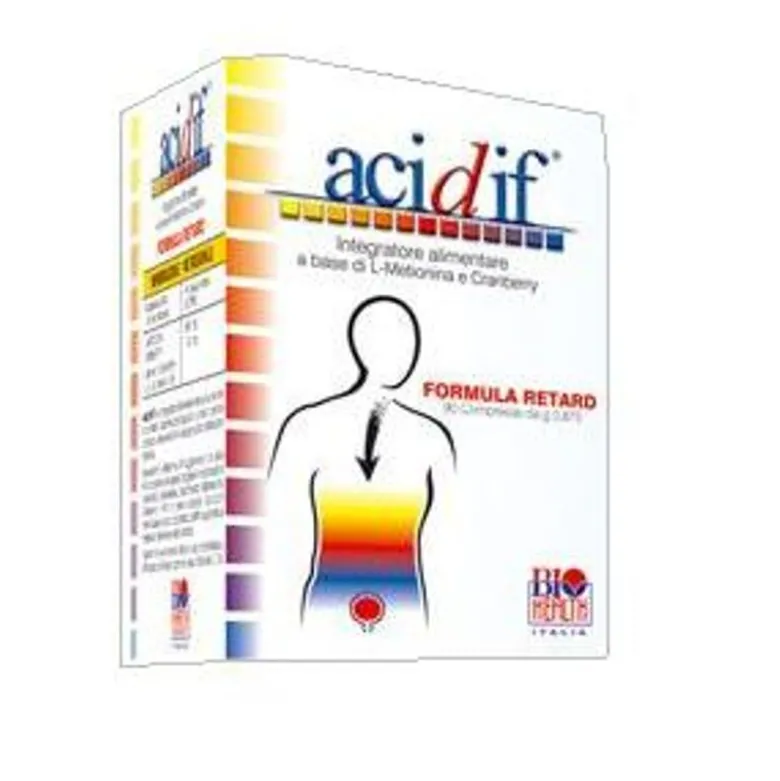 Acidif integratore di Metionina e Cranberry per le vie urinarie 90 compresse