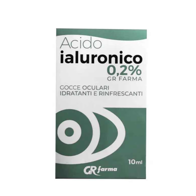 Acido Ialuronico 0.2% gocce oculari idratanti e rinfrescanti 10ml