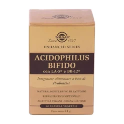 Acidophilus Bifido 60 Capsule Vegetali - Probiotico Naturale