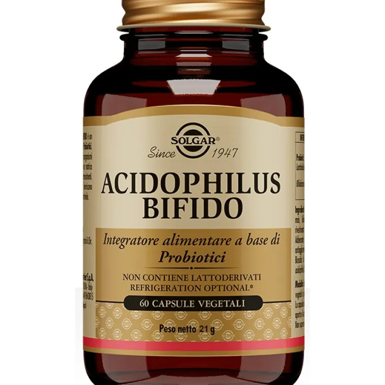 Acidophilus Bifido 60 Capsule Vegetali - Probiotico Naturale