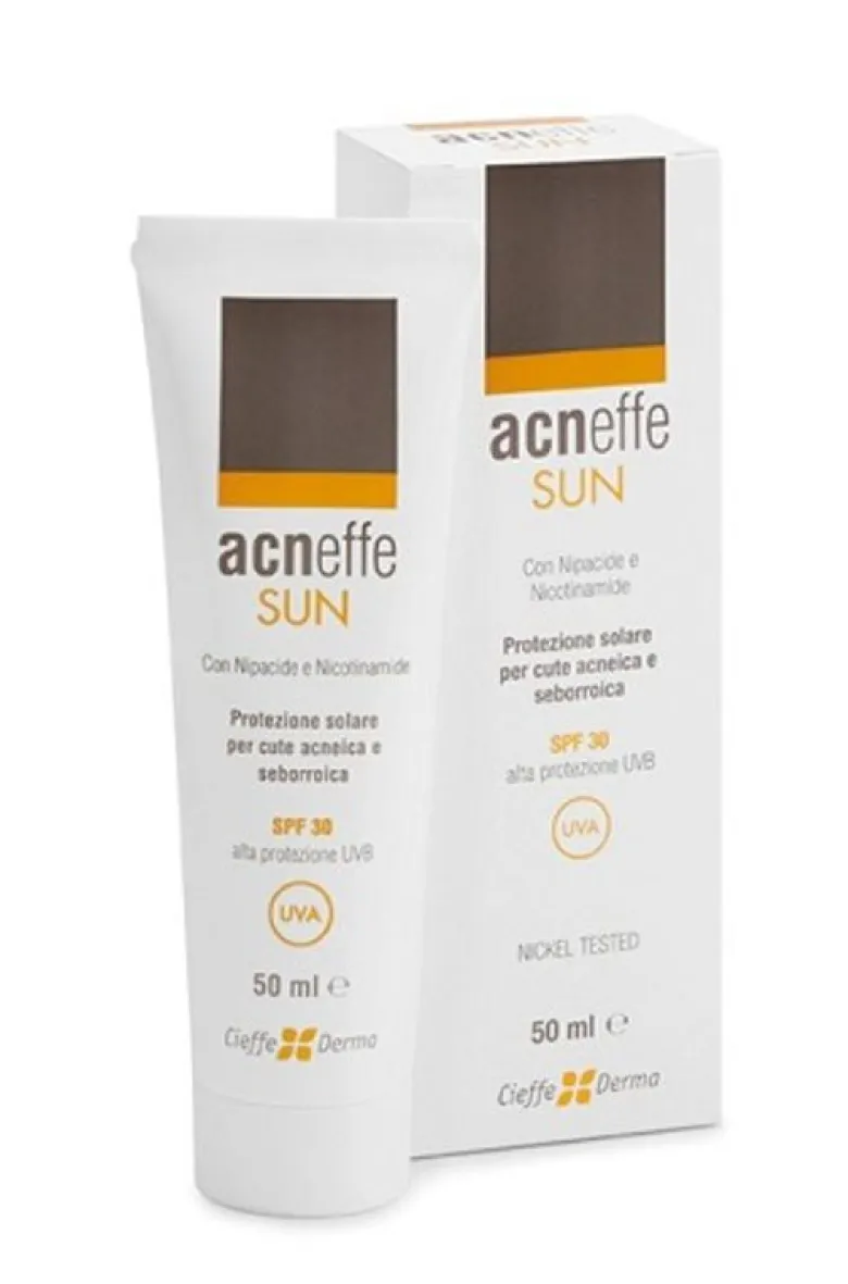 Acneffe Sun Protezione solare cute acneica e seborroica SPF30 50ml