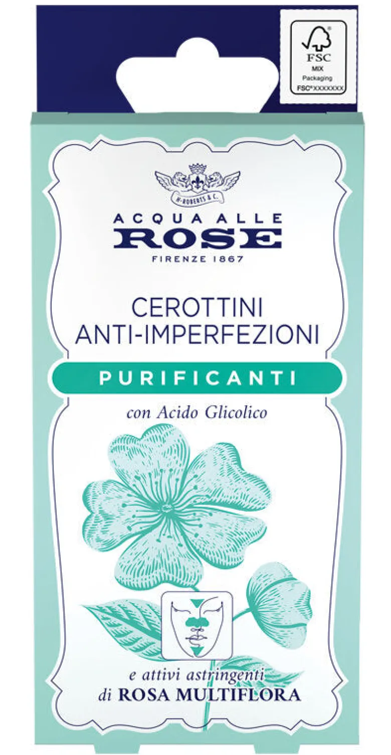 Acqua alle Rose 8 Cerottini Anti-Imperfezioni Purificanti