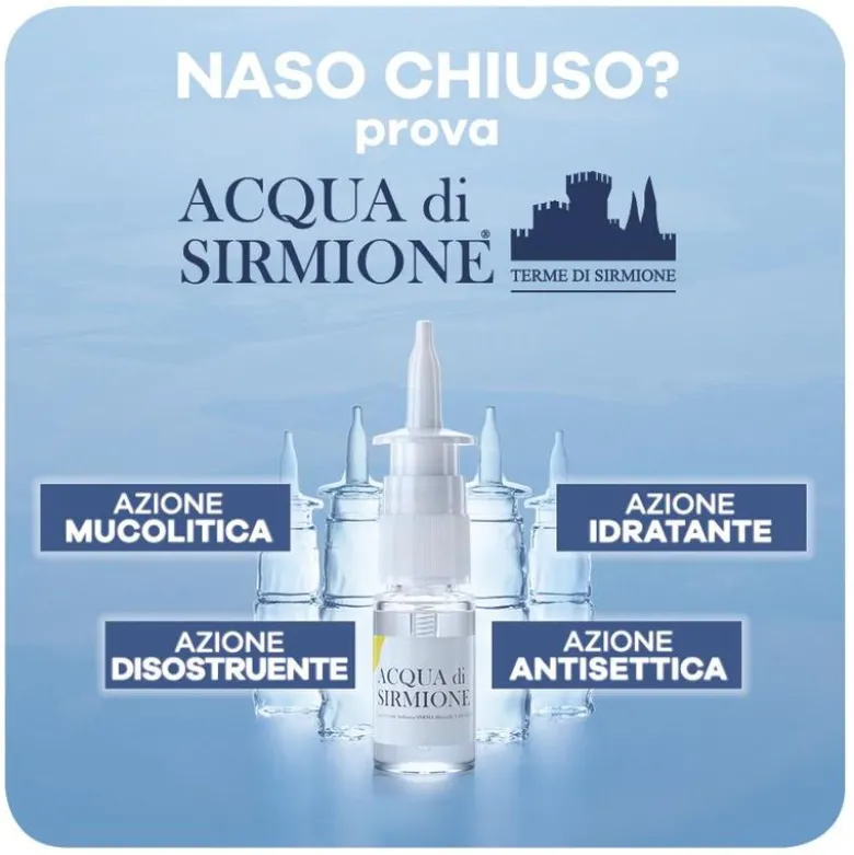 Acqua Di Sirmione 6 Flaconi 15ml - Idratazione Naturale