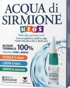 Acqua di Sirmione Kids Nebulizzazione Soft Acqua Termale 100% 6 Flaconcini Pluridose da 15 ml