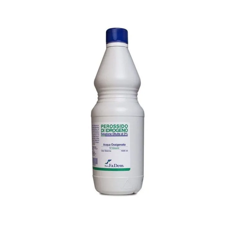 Acqua Ossigenata 10 Vol 1000ml Disinfezione e Cura Sicura
