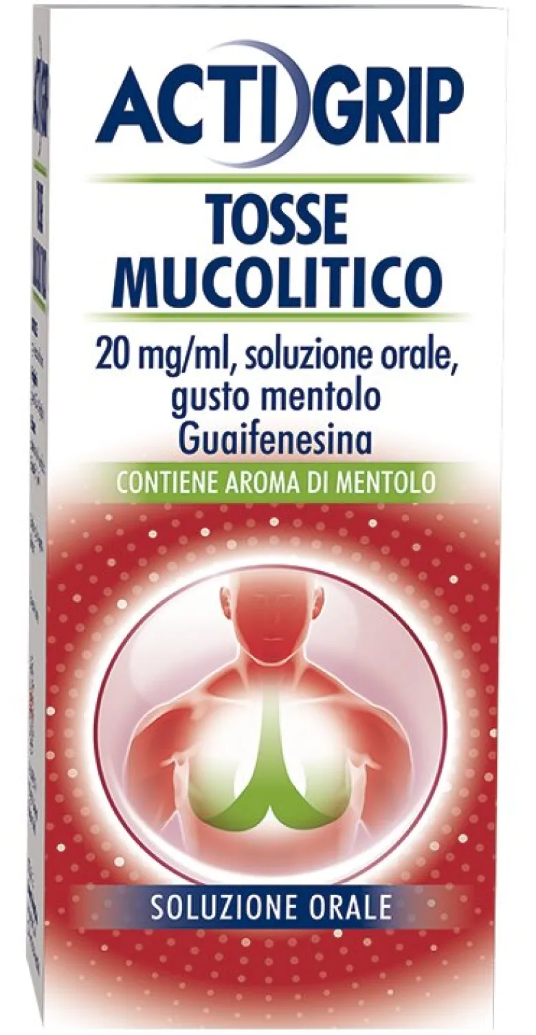 Actigrip Tosse Grassa Mucolitico per Catarro