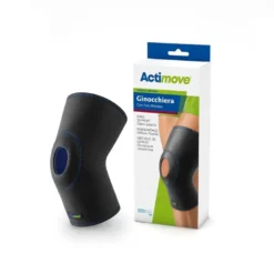 Actimove Ginocchiera con foro rotuleo taglia S colore Navy 1 pezzo