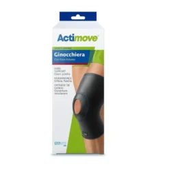 Actimove Ginocchiera con foro rotuleo taglia XL colore Navy 1 pezzo