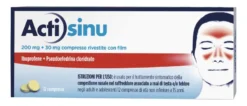 ActiSinu 12 Compresse Sinusite Raffreddore e Mal di testa