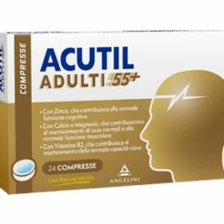 Acutil Adulti 55+ Con Resveratrolo 24 Compresse