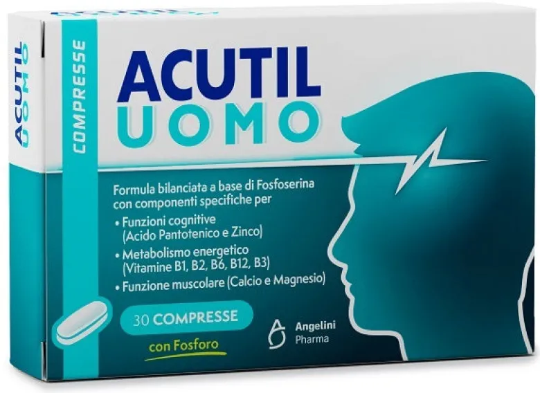 Acutil Uomo 30 Compresse