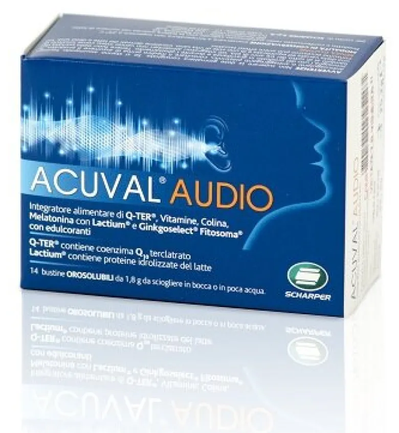 Acuval Audio 14 Buste - Integratore per la Salute dell'Udito