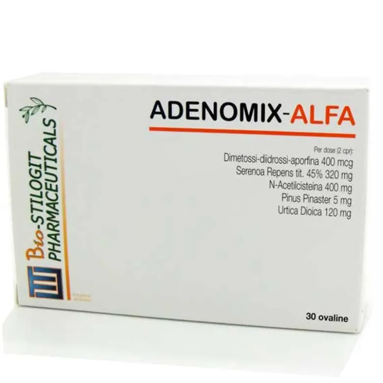 Adenomix-Alfa 30 cpr Integratore per Benessere Prostatico