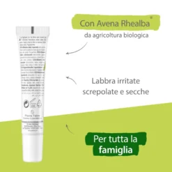 A-Derma Dermalibour+ Cica balsamo labbra ristrutturante 15ml