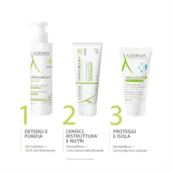 A-Derma Dermalibour + Cica Gel detergente purificante pelli irritabili 200ml