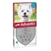 Advantix Spot-on Antiparassitario per cani fino da 4 a 10kg 6 pipette
