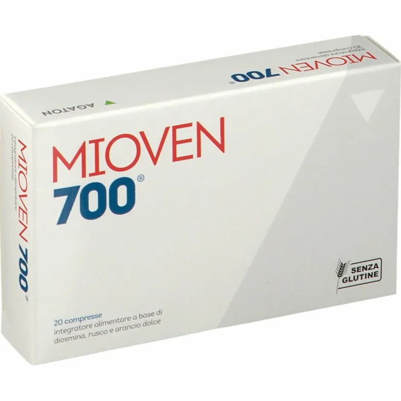 Agaton Mioven 700 favorisce il microcircolo 20 compresse