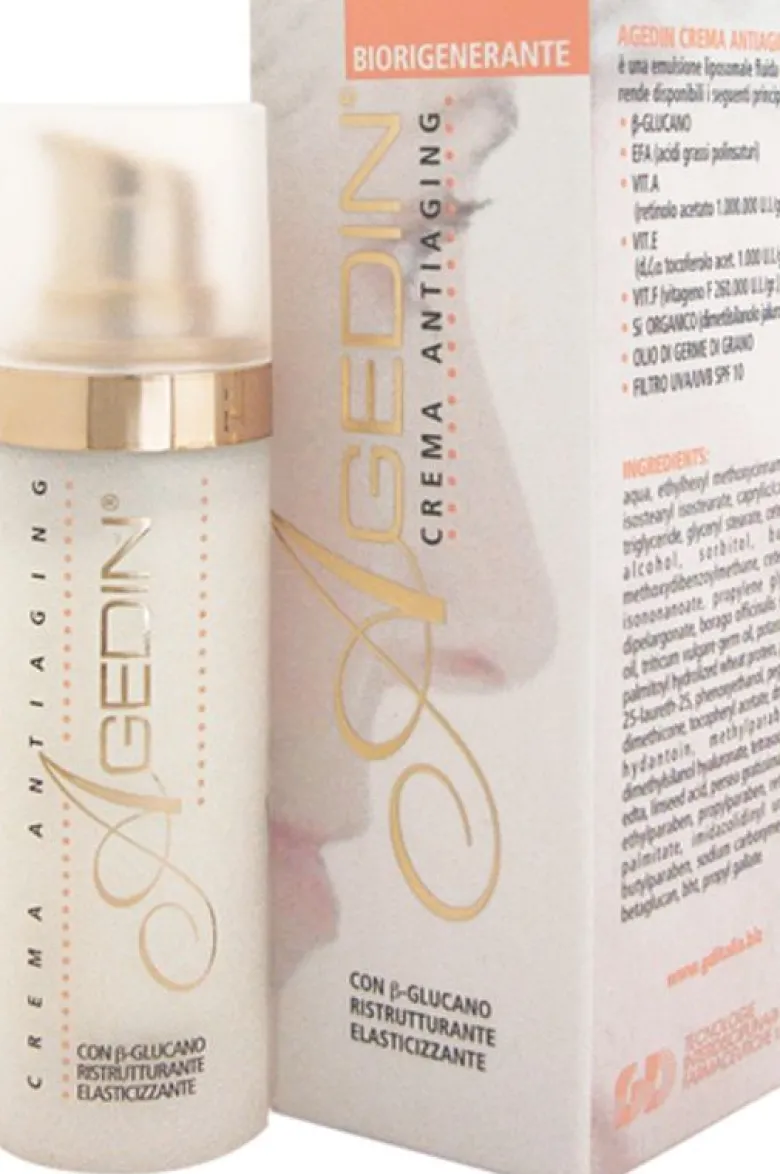 Agedin Cremaliposomale dermotrofica contro l’invecchiamento cutaneo 30 ml