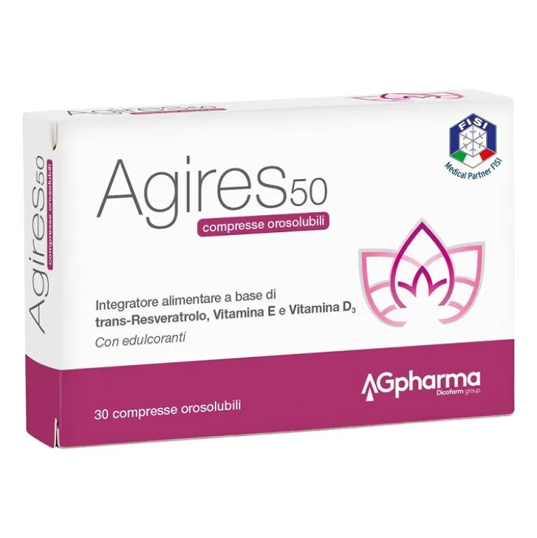 Agires50 per la menopausa 30 compresse orosolubili