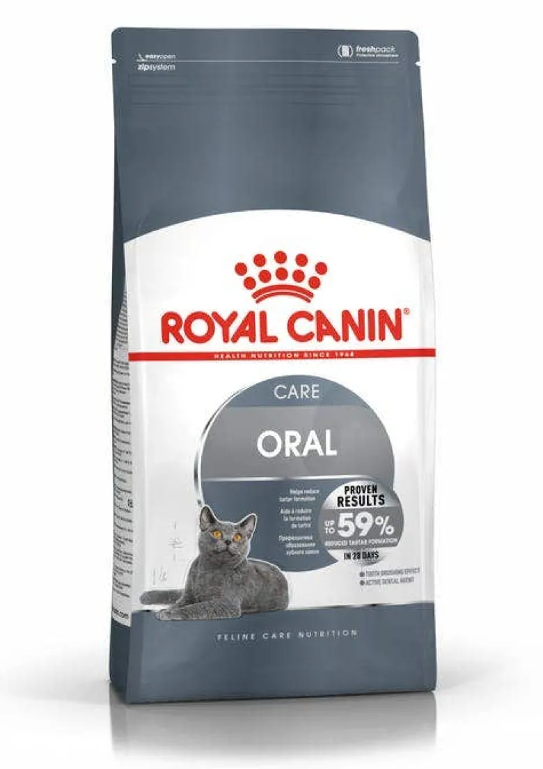 Alimento Secco Per Igiene Orale Gatti Adulti