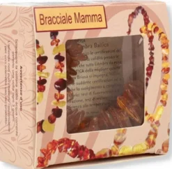 Alma Briosa Almababy Ambra Bracciale per la Mamma Color Cognac 20cm