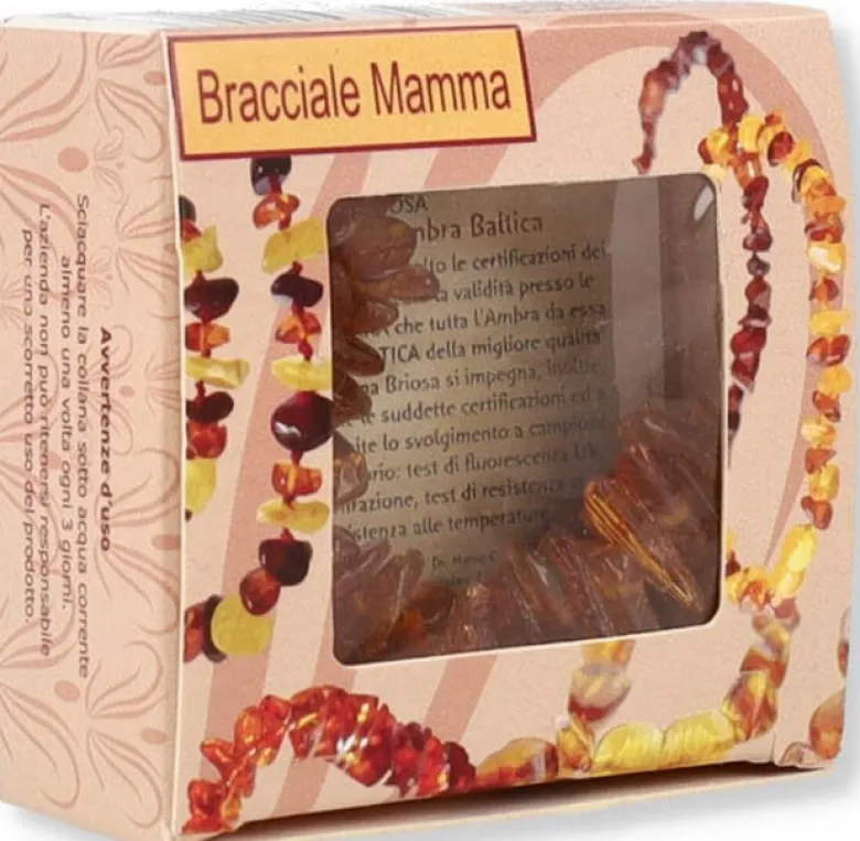 Alma Briosa Almababy Ambra Bracciale per la Mamma Color Cognac 20cm