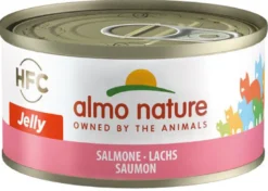 Almo Nature HFC Jelly Cibo Umido Salmone Per Gatti Adulti Lattina 70g