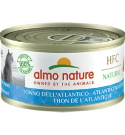 Almo Nature HFC Natural Cibo Umido Tonno Atlantico Per Gatti Adulti Lattina 70g